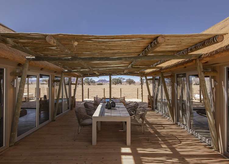 Dining area, Little Kulala