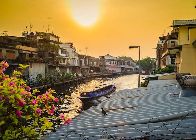 Historic Bangkok khlong (canal)