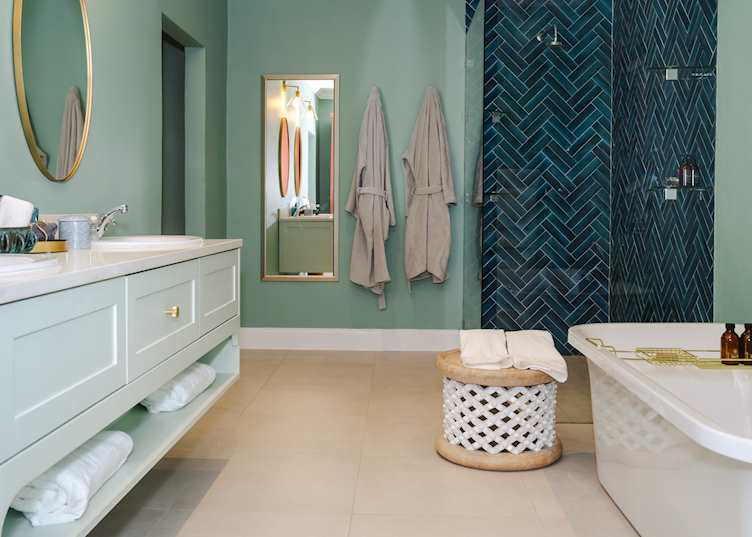 Pool suite en suite bathroom, The Last Word Franschhoek (Credit: Last Word Intimate Hotels & Safari Camps)