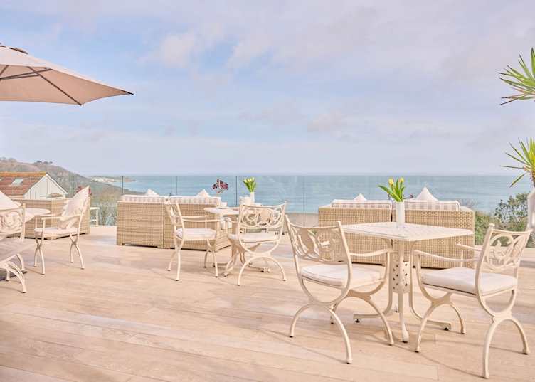 Terrace, Boskerris Hotel