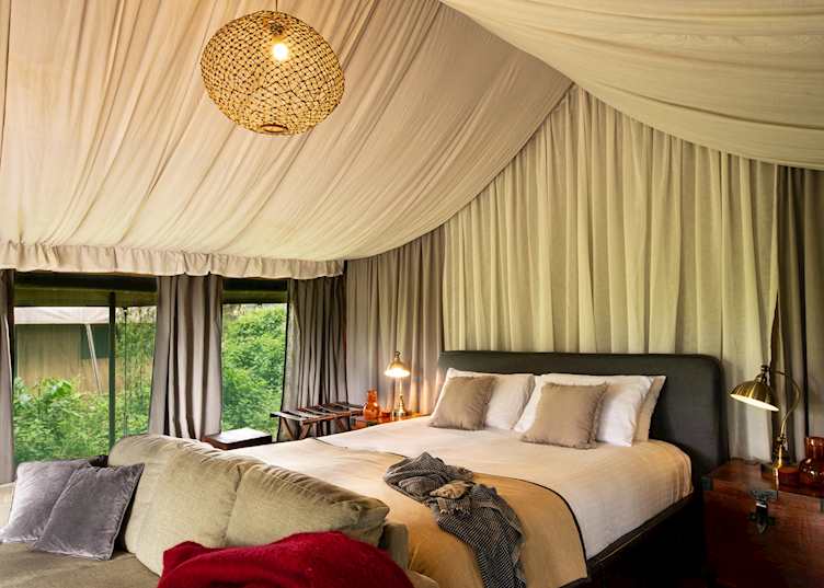 Luxury tent, Lemala Ngorongoro Camp
