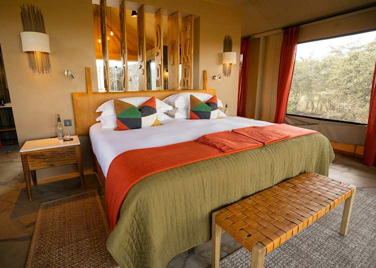 Standard tent, Asilia Naboisho Camp