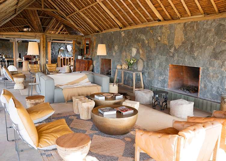 Lounge area, Asilia Naboisho Camp