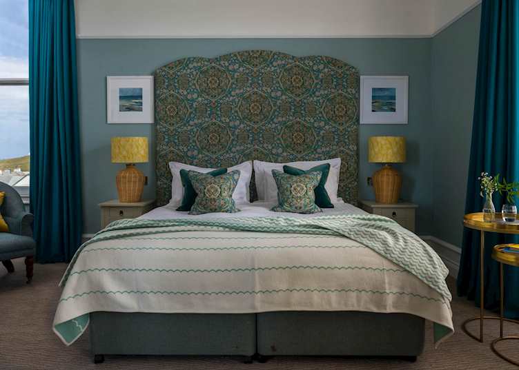 Coastal suite, The Headland (credit: The Headland Hotel and Spa)