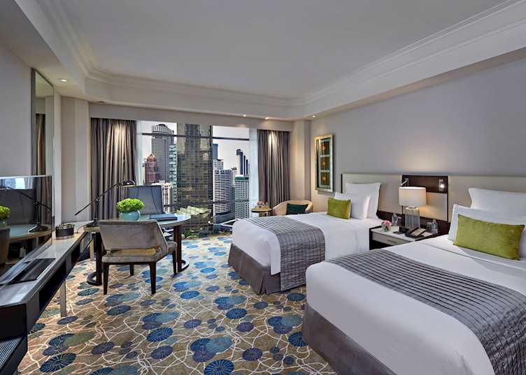 Deluxe City View Twin Room, Mandarin Oriental,  Kuala Lumpur