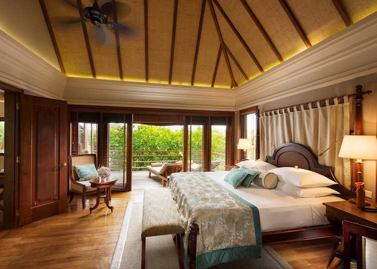 Villa on stilts room, Constance Prince Maurice