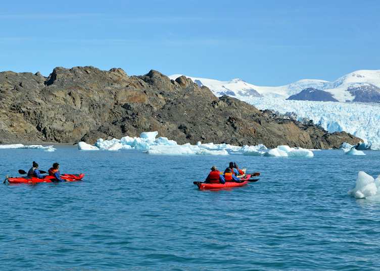 Kayak excursion, Entre Hielos 