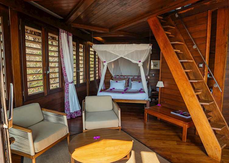 Villa interior, Anjajavy Le Lodge