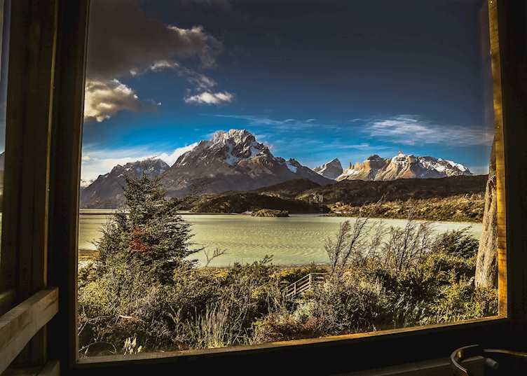 View, Hotel Lago Grey