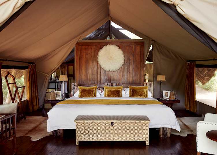 Luxury Tent, Jongomero Camp 