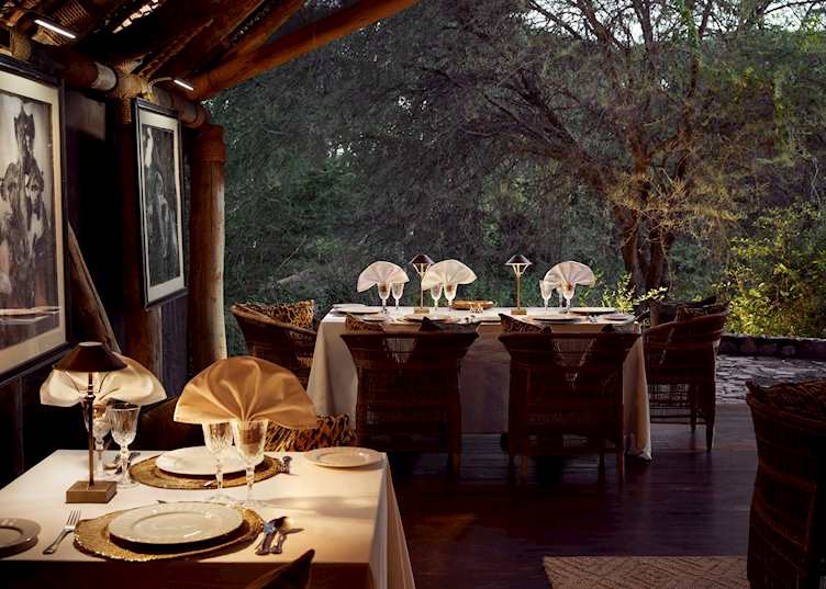 Dining Area, Jongomero Camp 