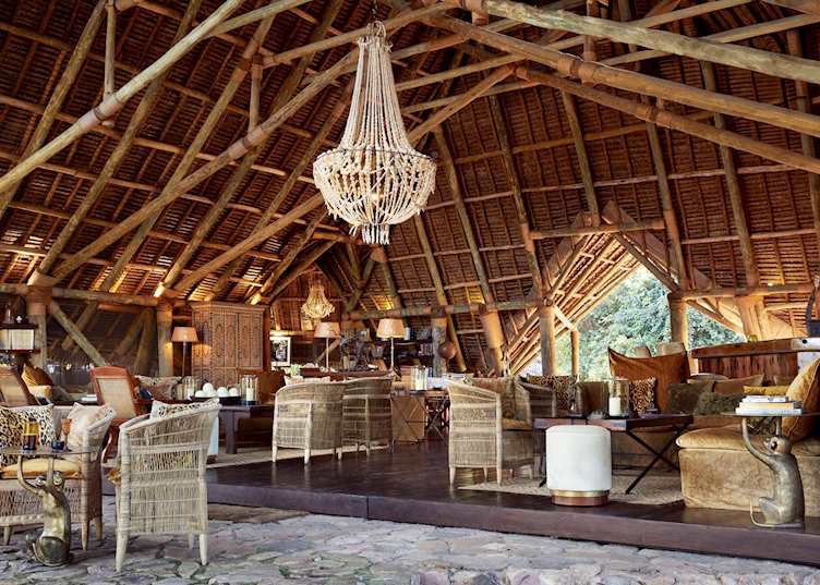 Jongomero Camp, main area 