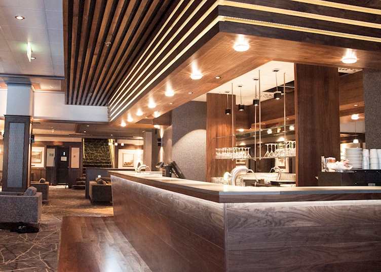 Lounge and bar area, Hotel Alexandra