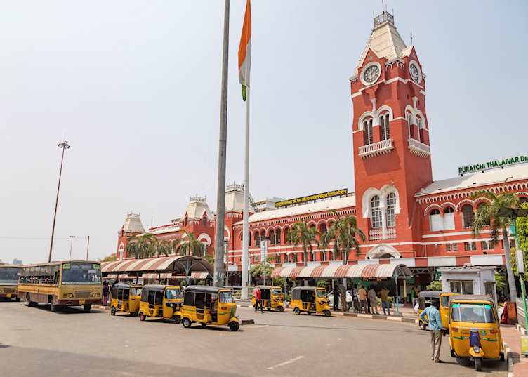 Central railway station, Chennai