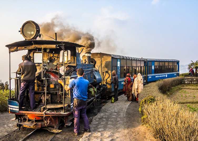 Narrow-gauge railway near Darjeeling