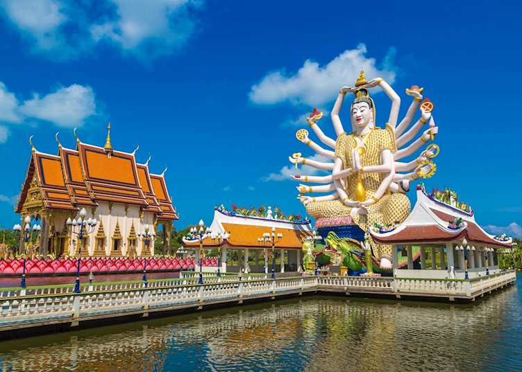 Wat Plai Laem temple, Koh Samui