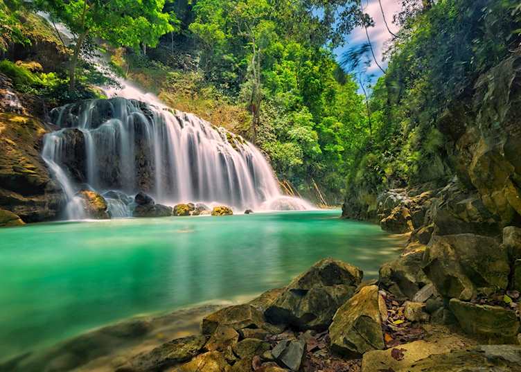 Lapopu Waterfall, Sumba