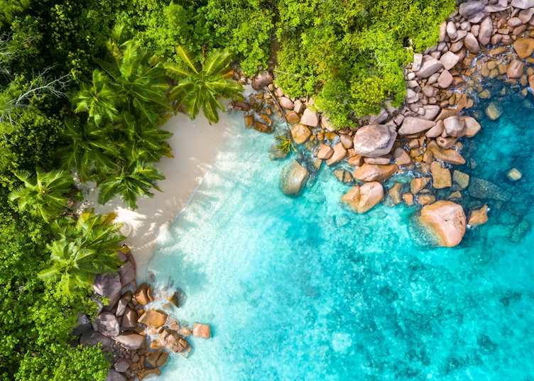 Anse Lazio beach, Praslin