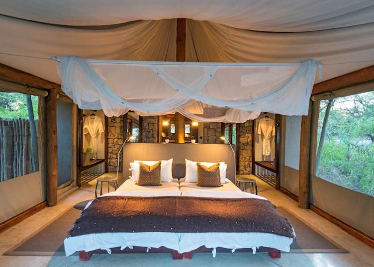 Luxury tent, Onguma Tented Camp, Namibia