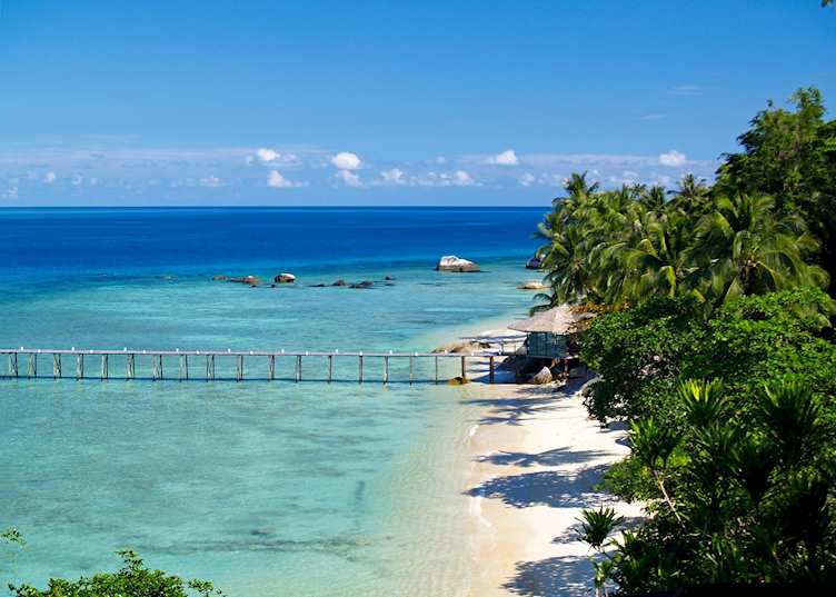 Beach at JapaMala, Tioman Island
