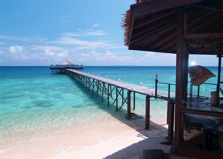 Jetty at JapaMala, Tioman Island
