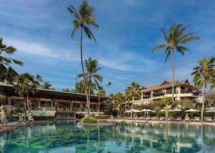 Swimming pool at Anantara Bophut Koh Samui Resort