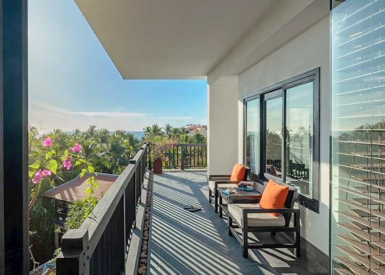 Deluxe Ocean Room terrace, Anantara Mui Ne Resort and Spa