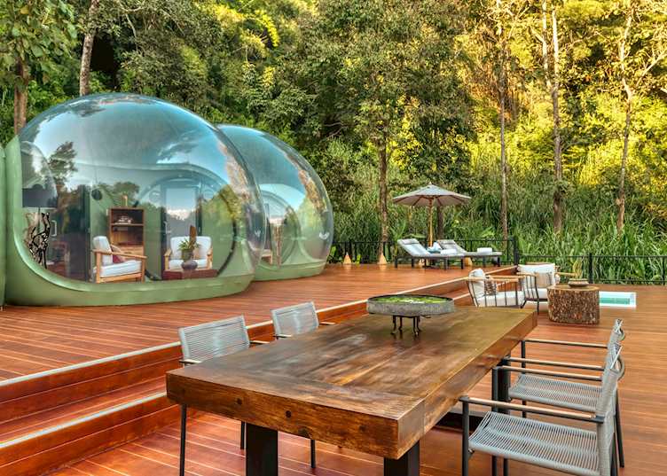 Jungle Bubbles at Anantara Resort Golden Triangle