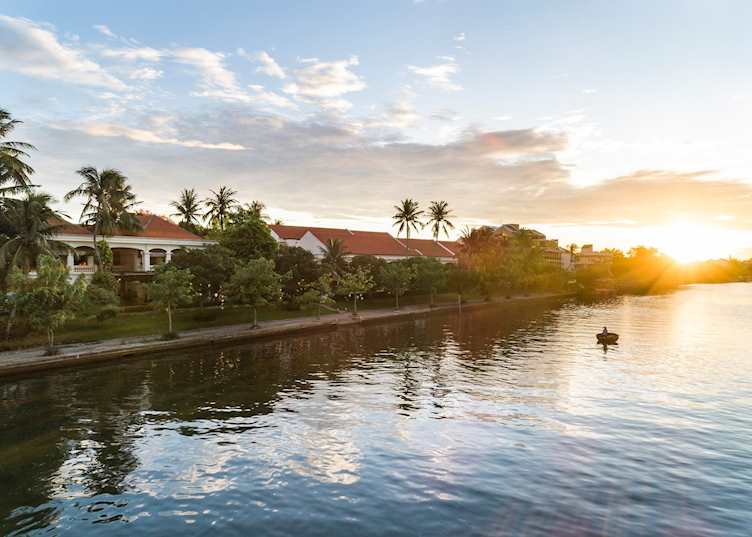 Thu Bon River view at Anantara Hoi An Resort