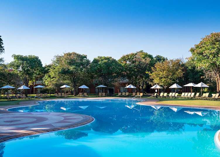 Swimming pool at Avani Victoria Falls Resort