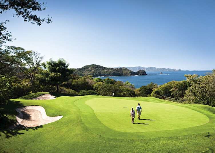 Golf course at Andaz Peninsula Papagayo