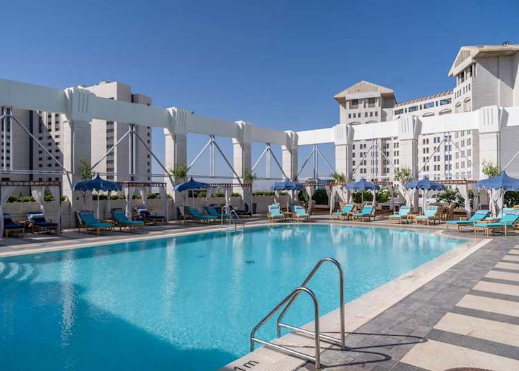 Swimming pool, Four Seasons Hotel Amman