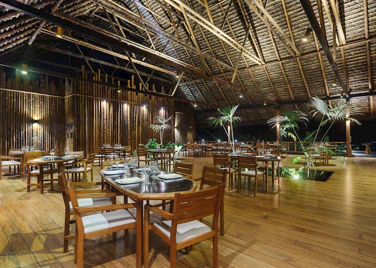 Oropendola restaurant, Sacha Lodge