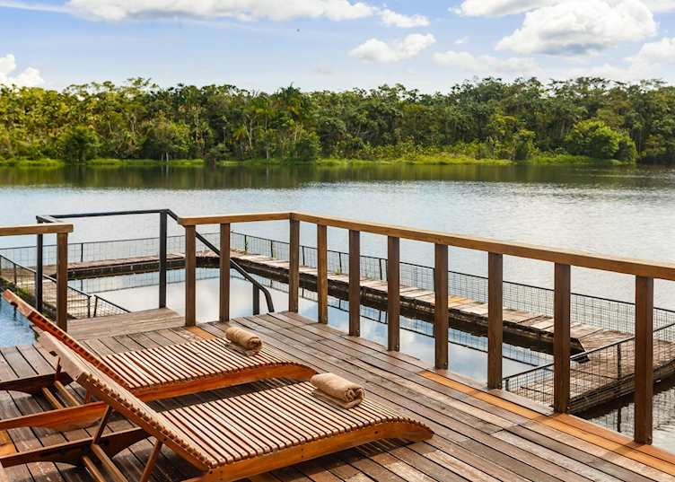 Swimming pool, Sacha Lodge