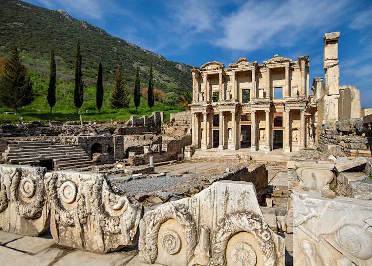 Library of Celsus, Ephesus, Izmir, Turkey