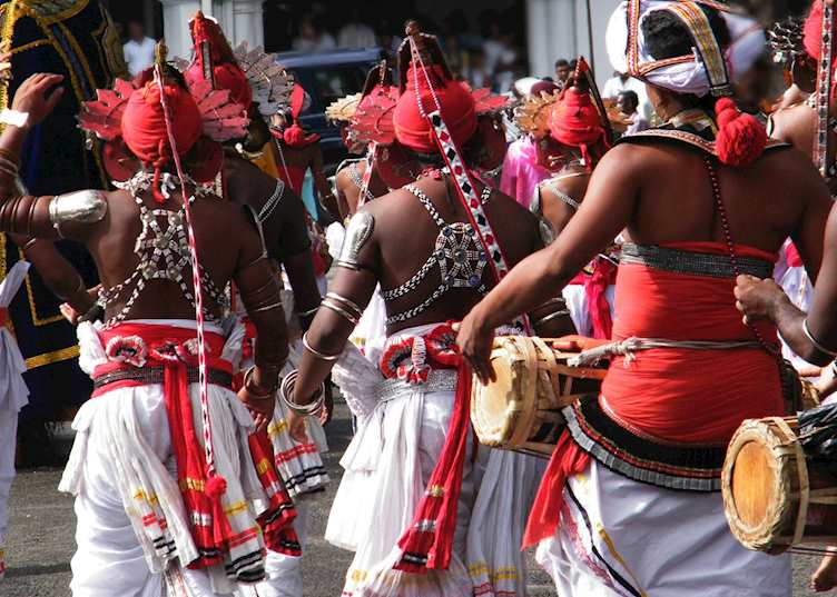 Festival procession in Kandy