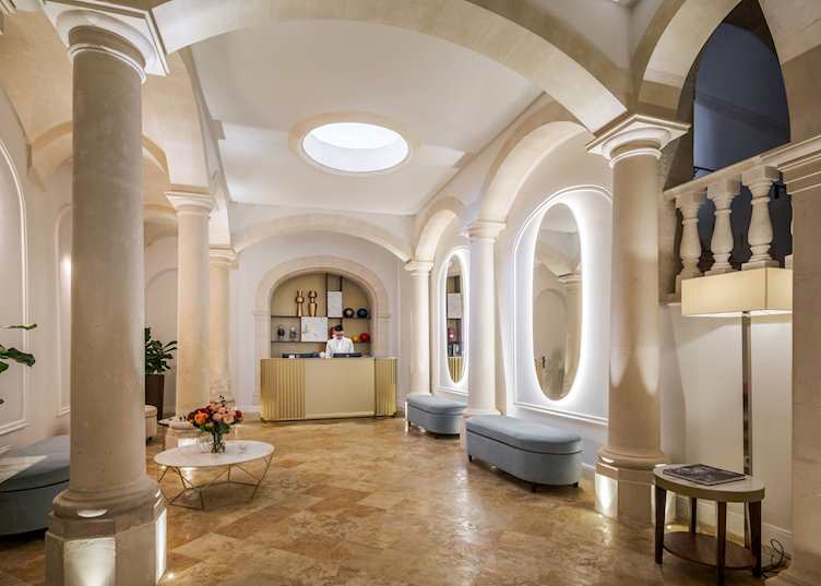 Lobby area at VRetreats Palazzo Artemide