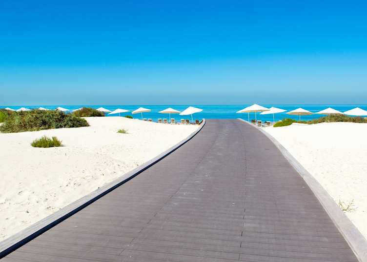 Beach at Saadiyat Island, Abu Dhabi