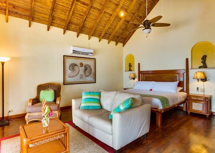Room Interior, Almond Beach, Belize 
