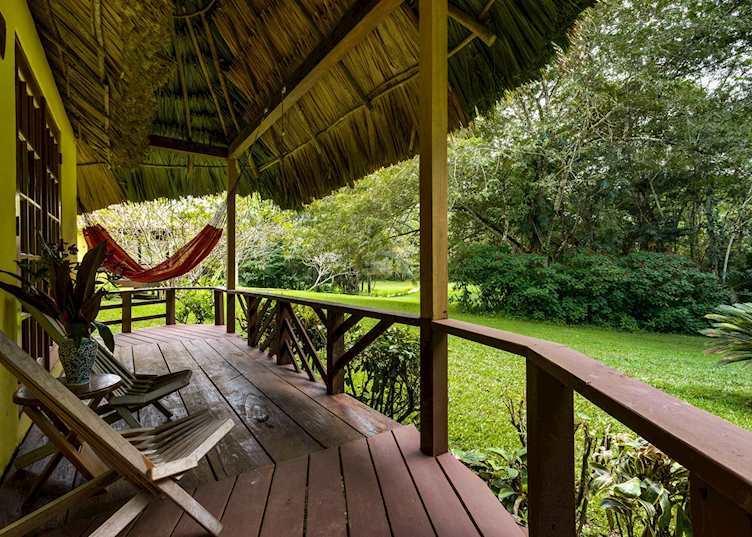 View from Room, Tanager Rainforest Lodge, Belize