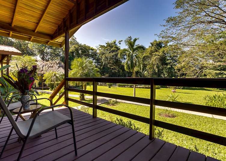 View from Room, Tanager Rainforest Lodge, Belize