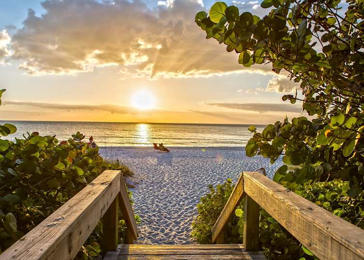 Sunset in Naples, Florida