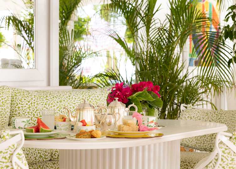 Afternoon tea, Cobblers Cove, Barbados 