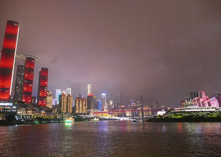 Chongqing at night