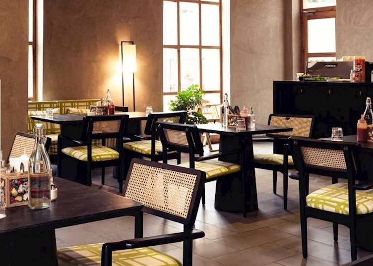 Juniper, the main restaurant at Chospa