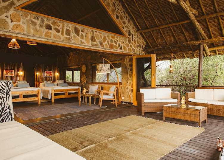 Ruaha River Lodge, Room 