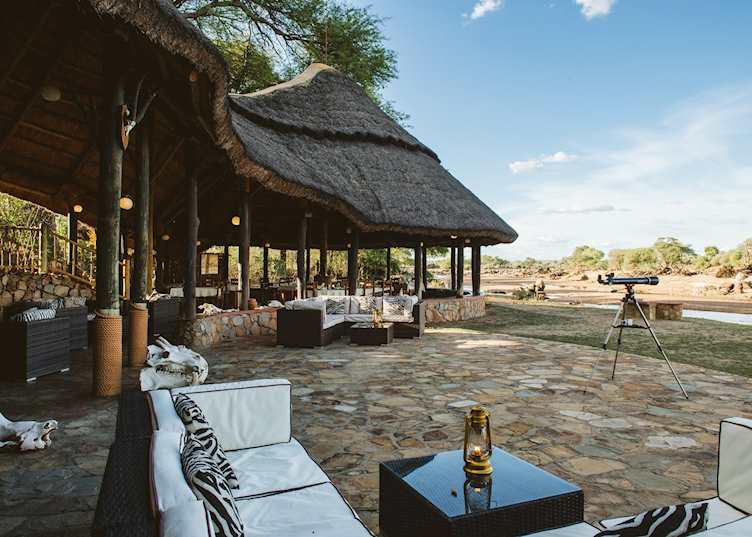 Ruaha River Lodge, Viewing Area 