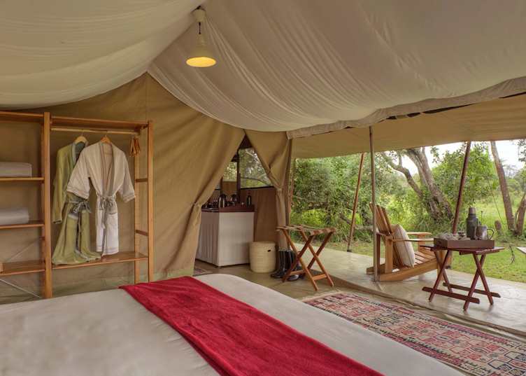 Ol Pejeta Bush Camp, Guest tent 