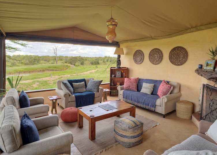 Ol Pejeta Bush Camp, Lounge 