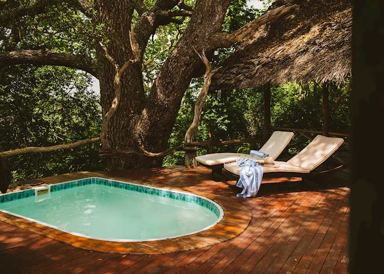 Rufiji River Camp, Plunge Pool 